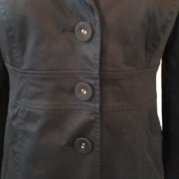 INC Peached Black Blazer L - Picture 2 of 6